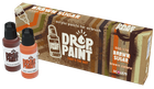 Набір фарб для аерографа Scale75 Drop Paint Sugar Brown 8 шт x 17 мл (8435635306906)