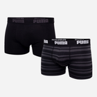 Zestaw majtek męskich typu bokserki Puma 907838 XL 2 szt. Czarny (8718824909714)