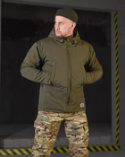 Тактична зимова куртка SoftShell Omni-Heat 2XL олива (90336)