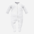 Дитячий чоловічок Pinokio Lovely Day White Overall Zipped 56 см Білий (5901033320811)