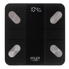 Весы Body Analyzer Scale Adler AD 8186 max 180кг Black