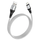 Кабель Hoco X50 Excellent Lightning 1м сiрий
