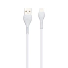 Кабель usb hoco x37 cool power charging lightning белый