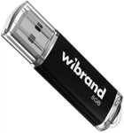 Флеш память USB Wibrand Cougar 8GB USB 2.0 Black (WI2.0/CU8P1B)
