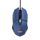 Компьютерная мышь Trust GXT 109 FELOX RGB проводная синяя