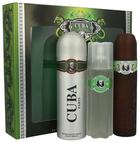 Zestaw męski Cuba Green Woda toaletowa 100 ml + Woda po goleniu 100 ml + Dezodorant 200 ml (5425017736608)