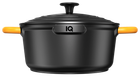 Каструля IQ Be Active алюмінієва 20 см (2.4 л) з кришкою (IQ-2048-20) (IQ-2048-20)
