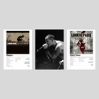 Набір постерів Linkin Park / 3 шт А3 / Плакати Лінкін Парк / Честер Беннінгтон, Meteora, Hybrid Theory