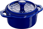 Каструля Staub Mini Cocotte кругла Синя 200 мл (4009839311123)