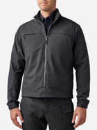 Тактическая куртка на флисе мужская 5.11 Tactical 48373ABR-019 M Black (888579791877)