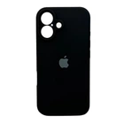 Защитный чехол-накладка Silicone Full Case AA Camera Protect для Apple iPhone 16 Black (FullAAi16-14)