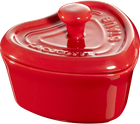 Garnek Staub Mini Cocotte w kształcie serca Czerwony 200 ml (4009839316593) 