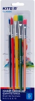 Набор кистей Kite Classic синтетика 5 шт размеры 3, 5, 8, 9, 10 (K-333)