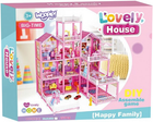 Domek dla lalek Woopie Lovely House (5904326949942) (955555907693731) - Outlet