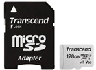 Карта пам'яті Transcend 128GB microSDXC UHS-I/U3 Class 10 300S A1 + SD-adapter (TS128GUSD300S-A)