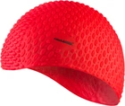 Шапка для плавання Aqua Speed BUBBLE Red OSFM (102-31)