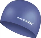 Силиконовая шапочка для плавания Aqua Speed, суперэластичная, синяя