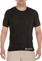 Футболка тактическая 5.11 Tactical Tight Crew Short Sleeve Shirt 40005 S Black (2000000146706) - изображение 1