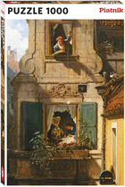 Puzzle Piatnik Miłosny list Carl Spitzweg 1000 elementów (9001890559549)