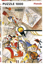 Puzzle Piatnik Gwarny akwarel Wassily Kandinsky 1000 elementów (9001890539640)