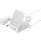 Док-станція Anker Magsafe MagGo 3-in-1 Qi2 15W 40W USB-C Charger (A2557) White
