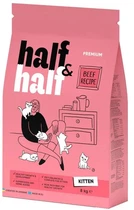 Сухий корм для кошенят Half&Half Kitten з яловичиною