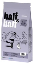 Сухой корм Half&Half для взрослых собак маленьких пород с говядиной