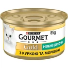 Влажный корм Purina Gourmet Gold Нежные биточки с курицей и морковью 85 г