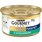 Влажный корм Purina Gourmet Gold Паштет с кроликом 85 г