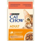 Корм Purina Cat Chow Adult с говядиной и баклажанами 85 г