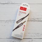 AUX подовжувач Hoco UPA20 3.5 audio extension cable (тато-мама) 2м Чорний