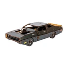 Деревянный 3D конструктор Fast Furious 125 деталей, черный, Puz-62519