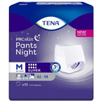 Pieluchomajtki dla dorosłych Tena Pants ProSkin Super nocne L 10 szt (7322542169209)