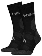 Чоловічі Шкарпетки Head HIKING ALL CLIMATES CREW 2P чорний Чол 39-42 701229024-001 39-42