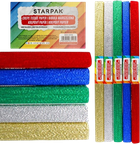 Набір цигаркового паперу StarPak 50x100 см 5 кольорів (5904335861983)