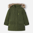 Kurtka parka chłopięca Mayoral 4.468-63 104 cm Oliwkowa (8445865464093)