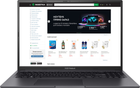 Ноутбук ASUS Vivobook 16X K3605ZF-RP714 (90NB11E1-M00ZZ0) Indie Black / 16" IPS WUXGA 144 Гц / Intel Core i5-12500H / RAM 16 ГБ / SSD 512 ГБ / nVidia GeForce RTX 2050, 4 ГБ