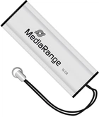 Флеш пам'ять USB MediaRange 16GB USB 3.0 Black/Silver (MR915)