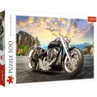 Пазлы 500еэлм. «Черный мотоцикл» 37384