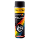 Эмаль для дисков MOTIP Wheel Spray черная матовая аэрозоль 500 мл (04019IG)