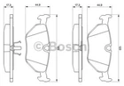 Дискові гальмівні колодки Bosch (0 986 469 960)