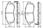 Дискові гальмівні колодки Bosch (0 986 494 572)