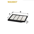 Фільтр повітря WIX FILTERS 173/6 = WA9867 WIX Filters (WA9867)