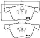 Гальмівні колодки дискові Brembo (P86022)