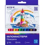 Фломастери Kite 12 кольорів Classic