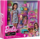 Zestaw lalek Mattel Barbie I Love School Classroom Playset 3 szt (194735176427)