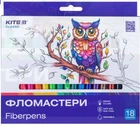Фломастеры Kite 18 цветов Classic