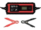 Зарядное устройство сетевое с LCD дисплеем 230 В к аккумуляторам 6 В - 2 А, 12 V - 4 А максимум 240 Ач YATO (YT-83000)