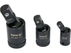 Ударные карданные удлинители 1/2", 3/8", 1/4" 3 шт YATO (YT-10643)