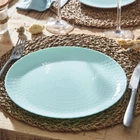Обеденная тарелка Luminarc Pampille Light Turquoise Q4649 (25см)